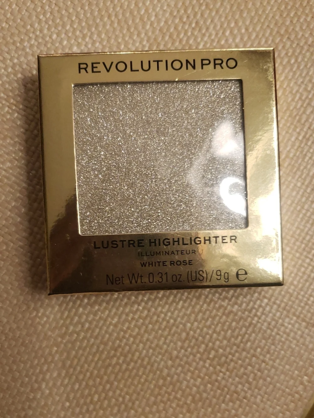 🛍 Revolution Lustre Highlighter - White Rose (Champagne Gold) Sealed Nib